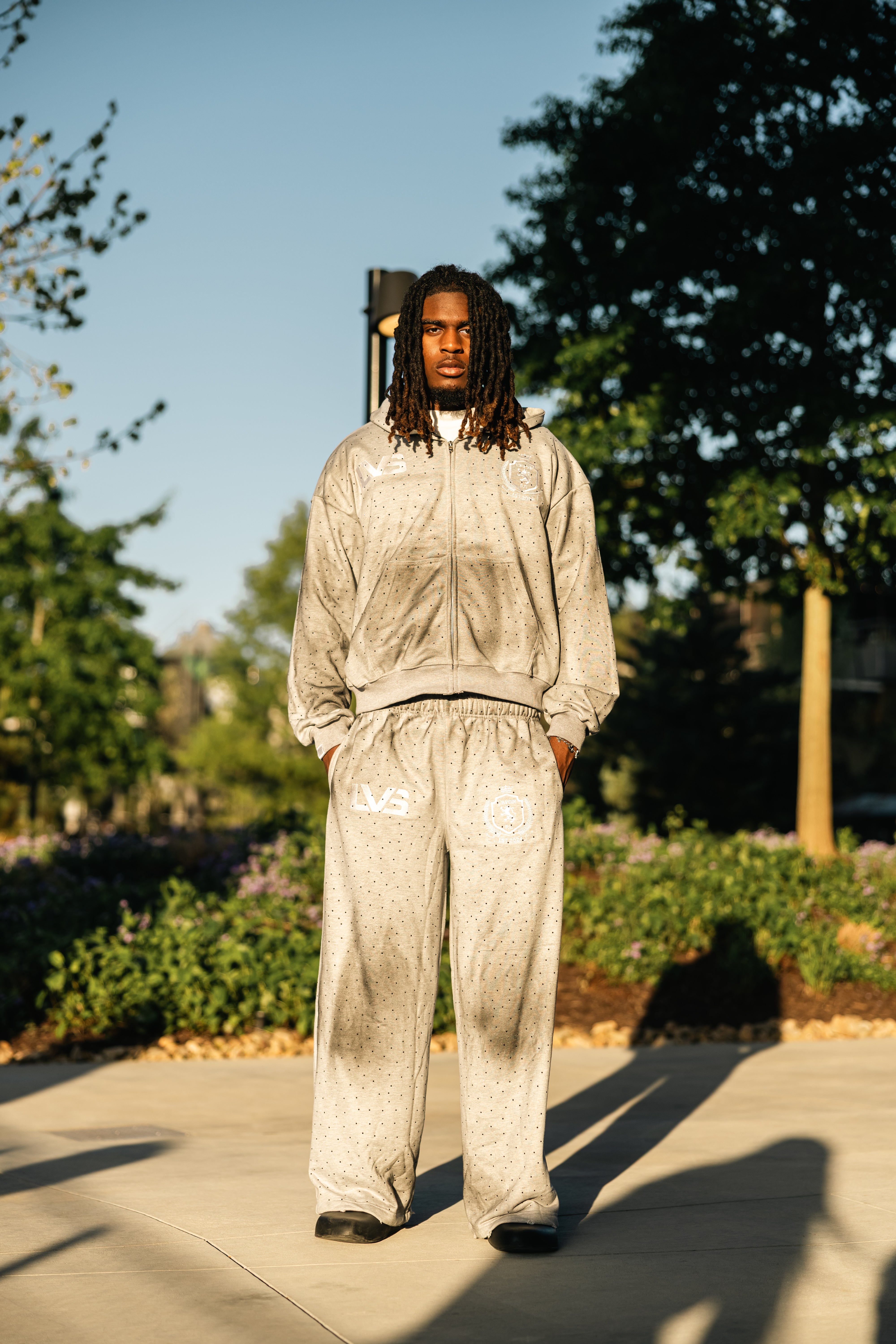 L’avoir fc grey sweatsuit
