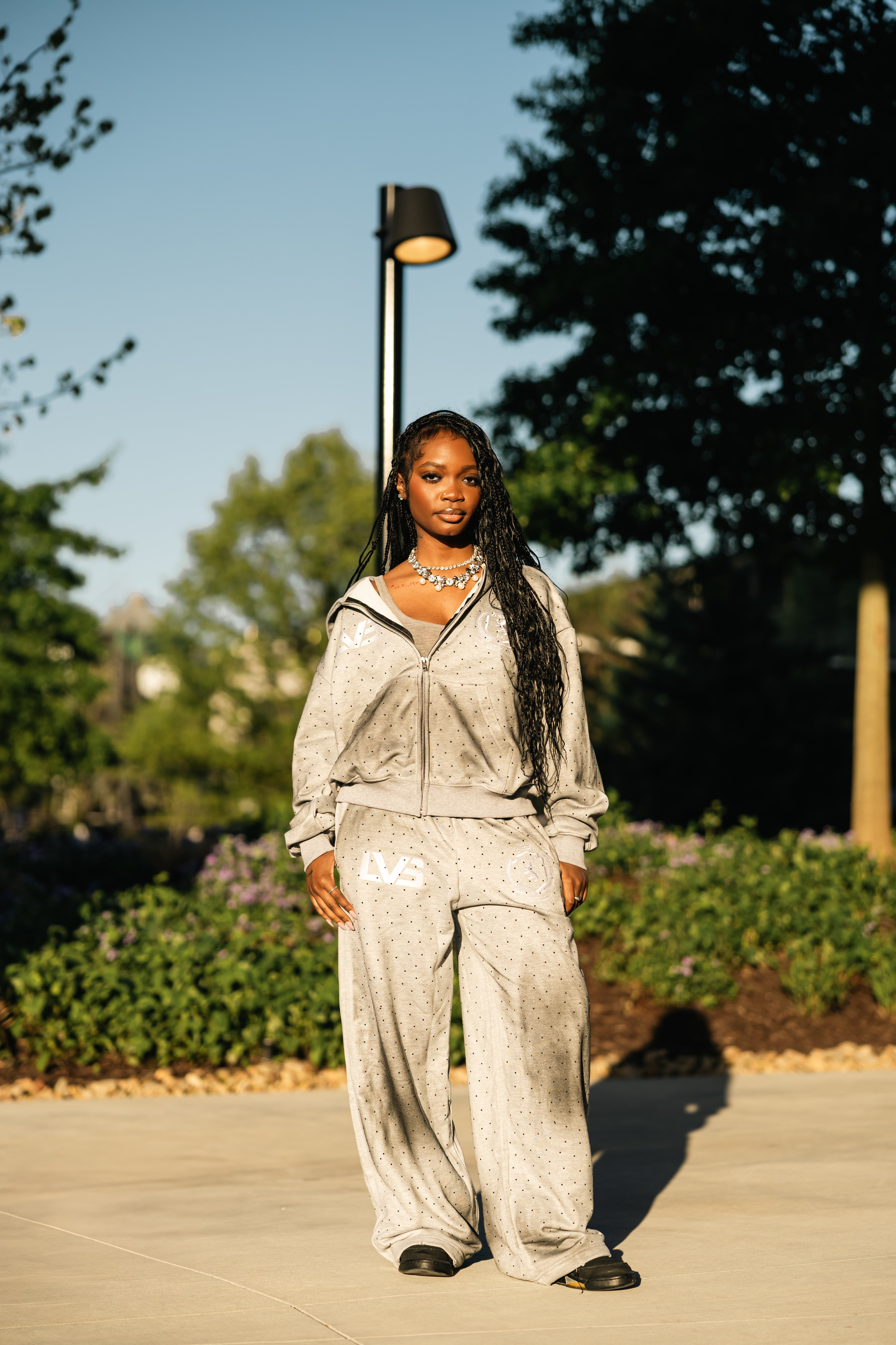 L’avoir fc grey sweatsuit