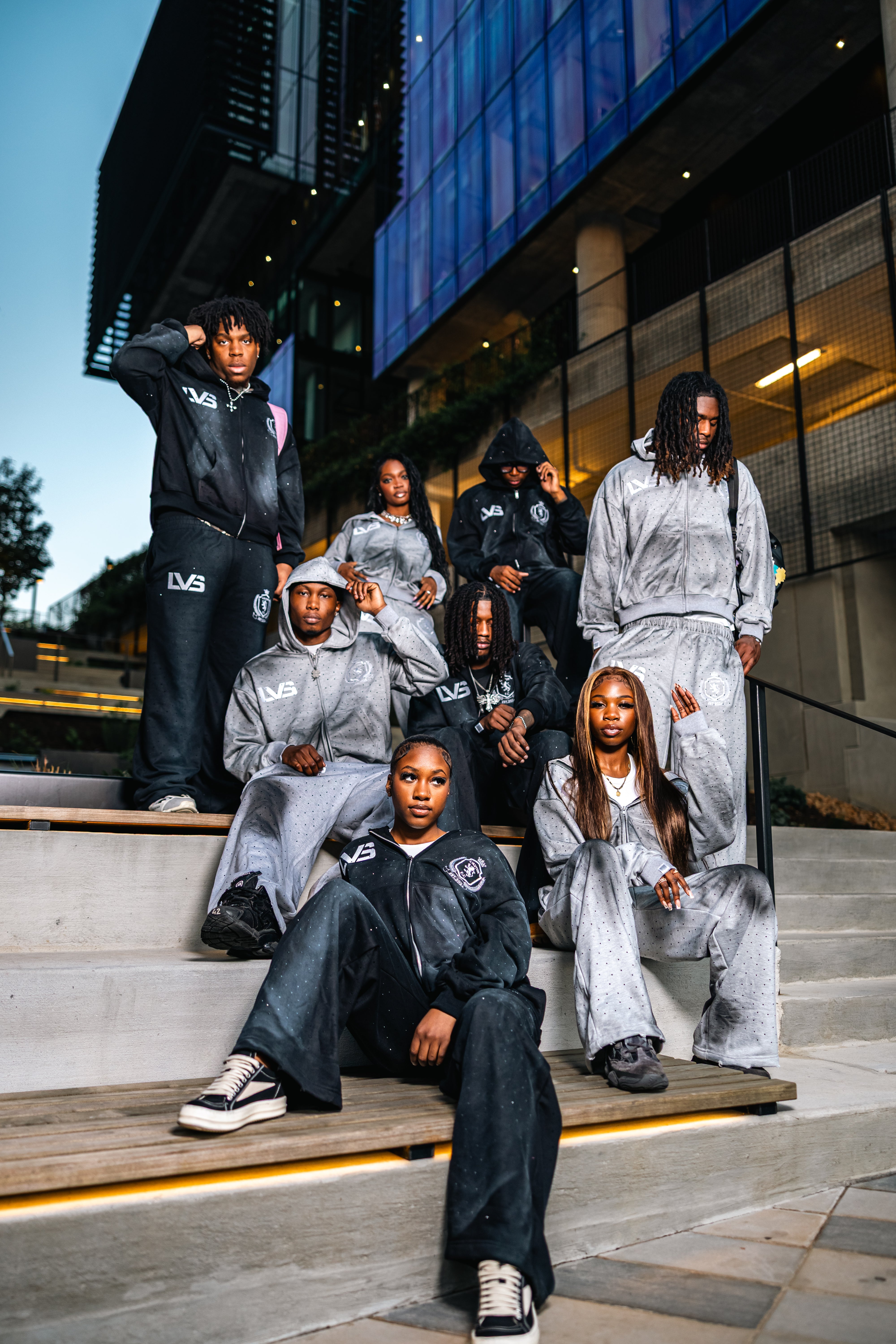L’avoir fc black sweatsuit